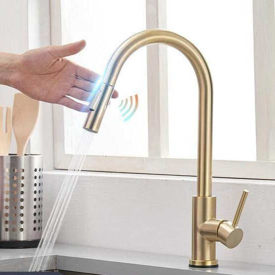 Easy Touch Sensor Kitchen Faucet