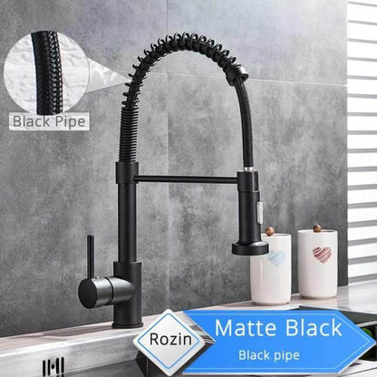 Swivel Spout 360 Spray Kitchen Faucet