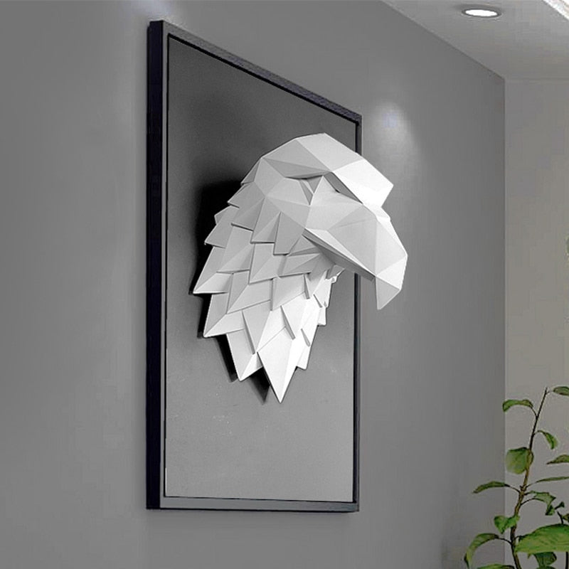Unique Bird Figurine Wall Art Decoration - Pexav
