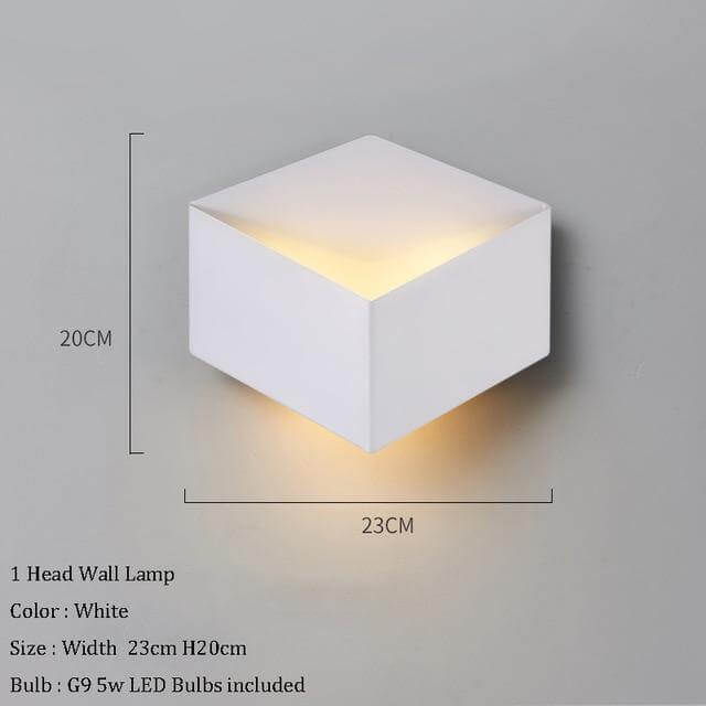 Stylish Contemporary Geometric LED Wall Lamp
