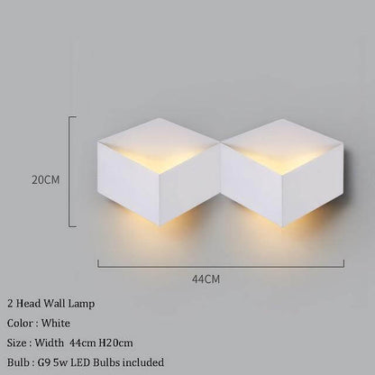 Stylish Contemporary Geometric LED Wall Lamp