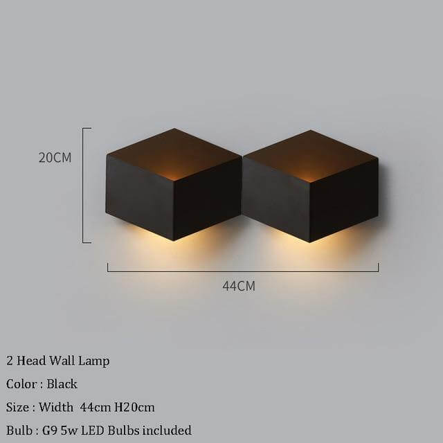 Stylish Contemporary Geometric LED Wall Lamp