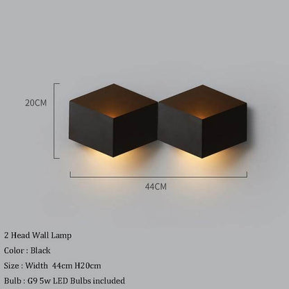 Stylish Contemporary Geometric LED Wall Lamp
