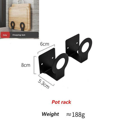 Sleek Easy Install Metal Kitchen Shelf