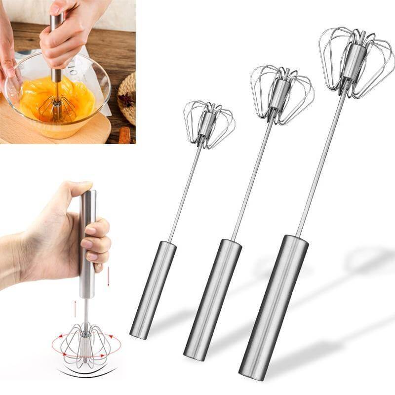 Premium Metal Kitchen Whisk Mixer - Pexav