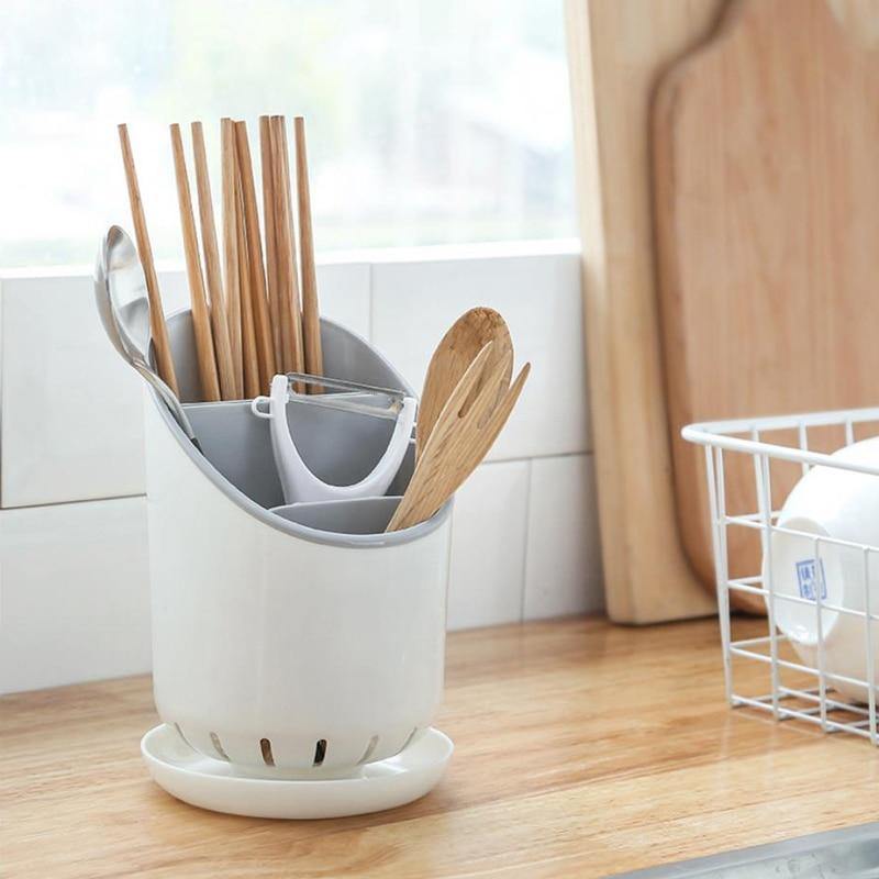 Sturdy Utensil Organizer Kitchen Storage Container - Pexav