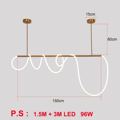Circular Bright LED Hanging Lights