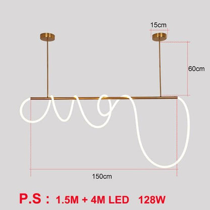 Circular Bright LED Hanging Lights