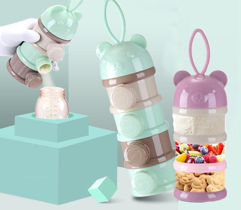 Colorful Baby Nested Meal Container - Pexav