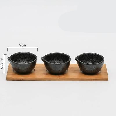 Traditional Asian Ceramic Snack Dishes