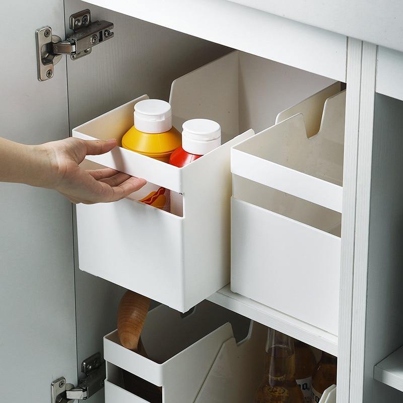 Compact Kitchen Drawer Storage Container - Pexav