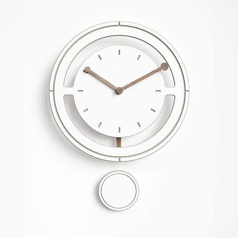 Quiet Modern Pendulum Wall Clock - Pexav