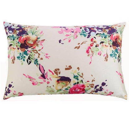 Vibrant Multicolor Silk Pillow Covers