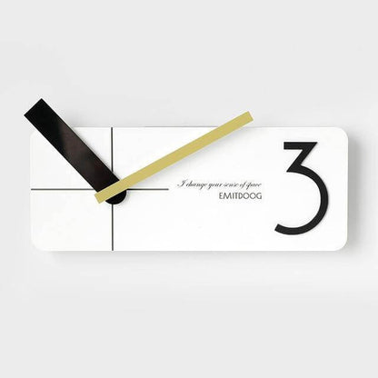 Unique Decorative Quiet Wall Clock