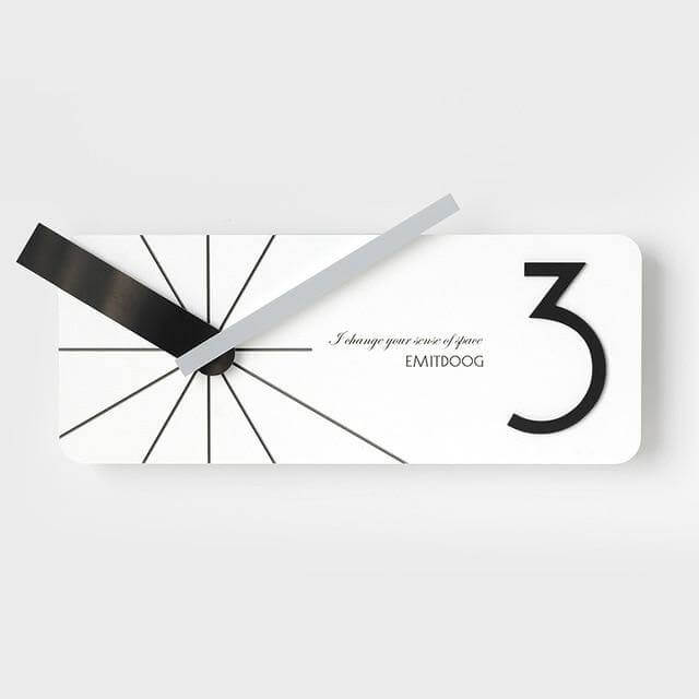 Unique Decorative Quiet Wall Clock