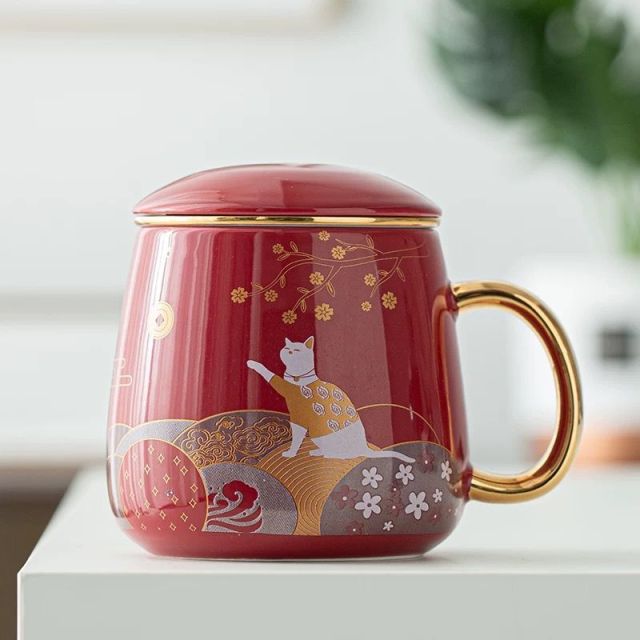 Colorful Handmade Tea Mug