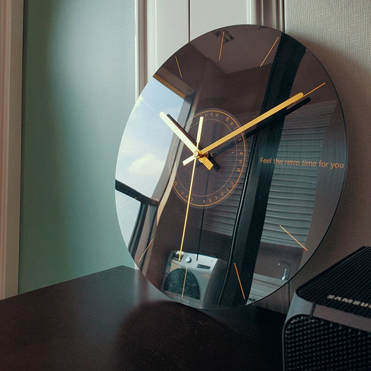 Quiet Modern Scandinavian Wall Clock - Pexav