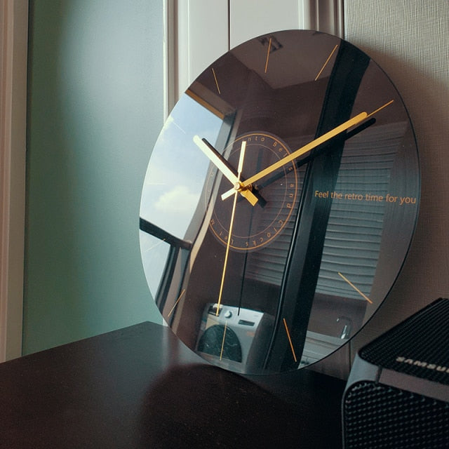 Quiet Modern Scandinavian Wall Clock