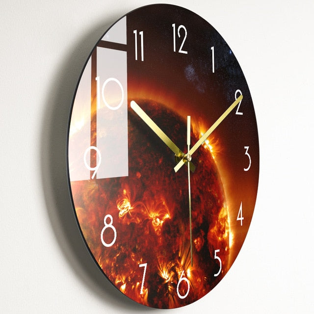 Quiet Modern Scandinavian Wall Clock