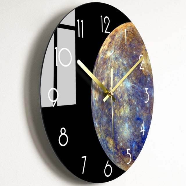 Quiet Modern Scandinavian Wall Clock
