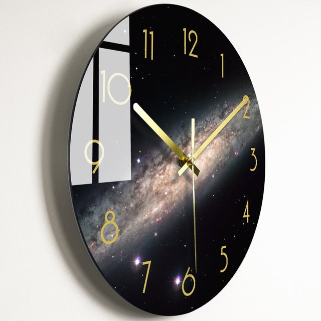 Quiet Modern Scandinavian Wall Clock
