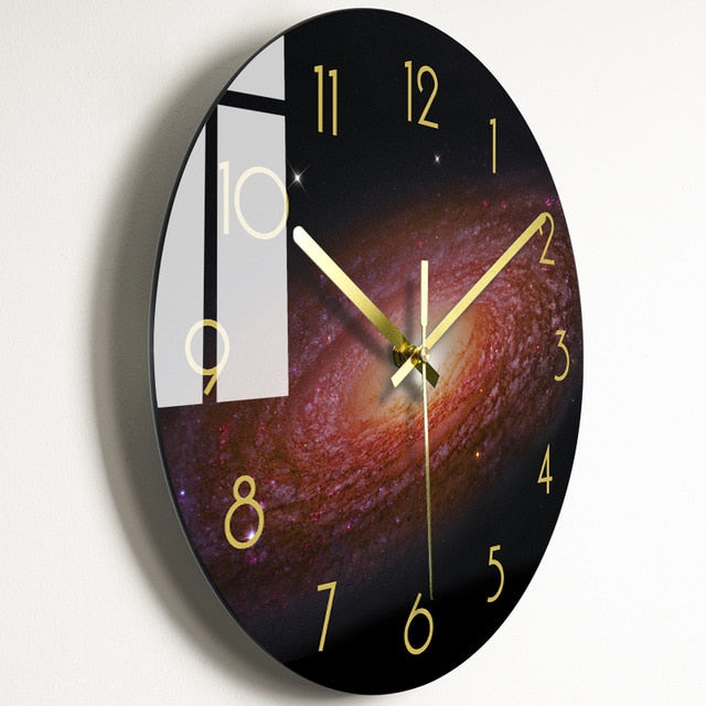 Quiet Modern Scandinavian Wall Clock