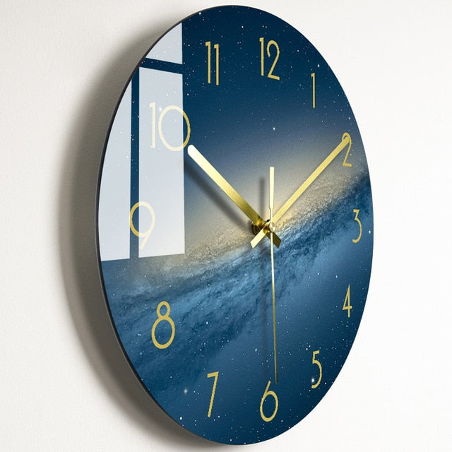 Quiet Modern Scandinavian Wall Clock