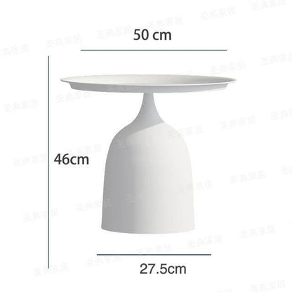 Rustic Metal Side Table Lamp with Bracket