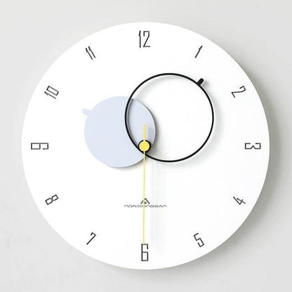 Elegant Minimalist Round Wall Clock