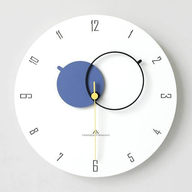 Elegant Minimalist Round Wall Clock