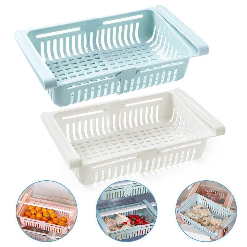 Sliding Kitchen Fridge Organizer Drawer - Pexav
