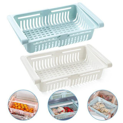 Sliding Kitchen Fridge Organizer Drawer