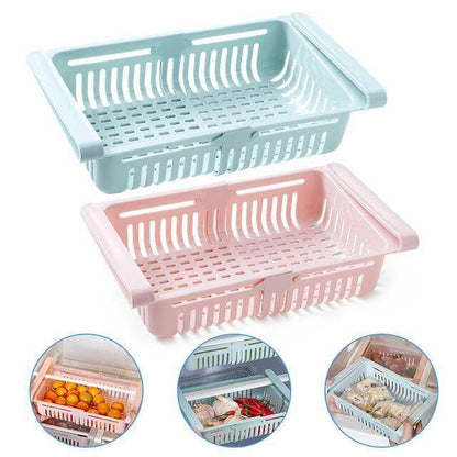 Sliding Kitchen Fridge Organizer Drawer