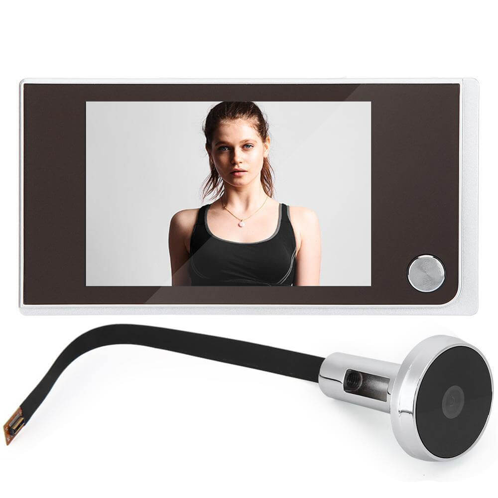 Wide Angle Digital Door Viewer Camera - Pexav
