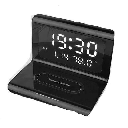 Fast Qi Charging Digital Wake Up Clock