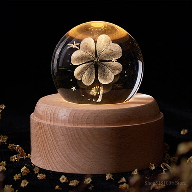 Colorful Cosmic LED Globe Music Lamp