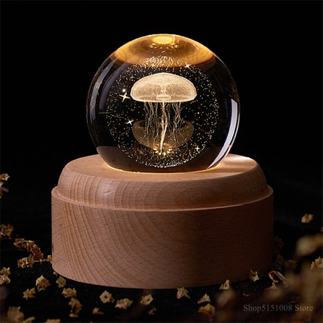 Colorful Cosmic LED Globe Music Lamp