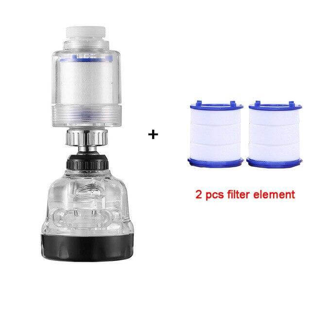 360 Degree Adjustable Water Faucet Filter Spray
