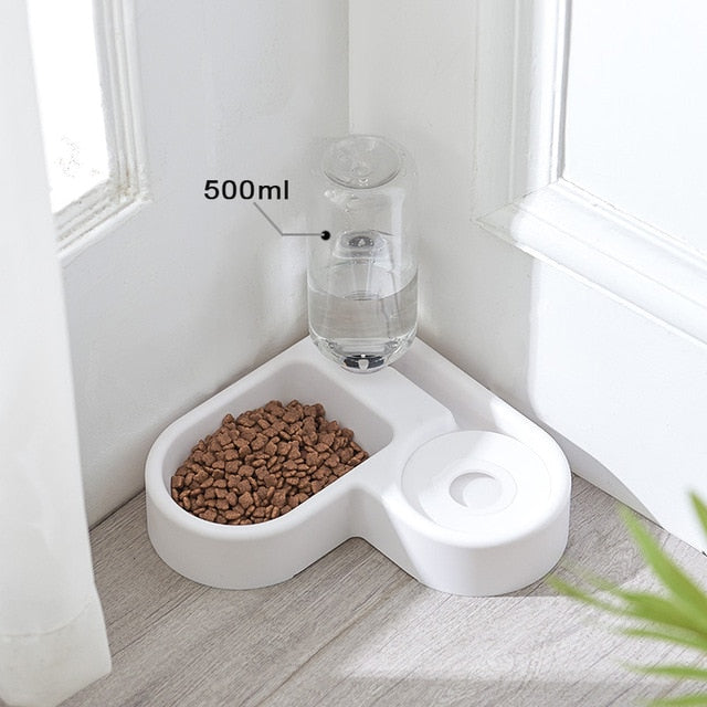 Interactive Dual Pet Food Dispenser - Pexav
