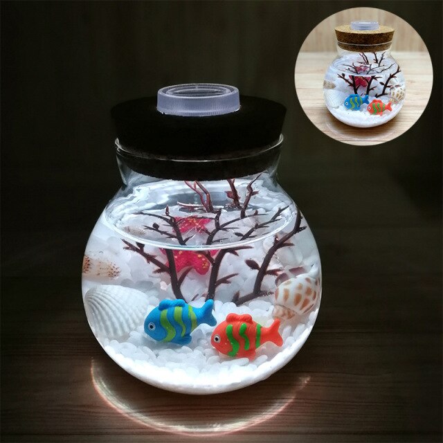 Colorful LED Underwater Ocean Table Lamp