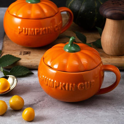 Colorful Autumn Pumpkin Coffee Mug - Pexav