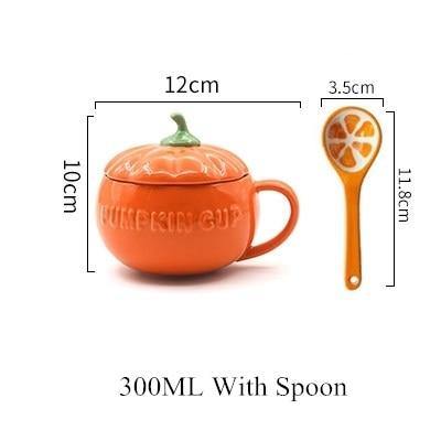 Colorful Autumn Pumpkin Coffee Mug