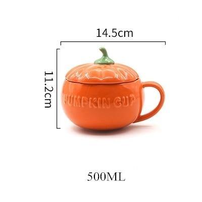 Colorful Autumn Pumpkin Coffee Mug