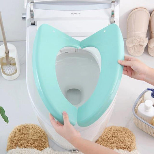 Travel Folding Toilet Seat Protector - Pexav