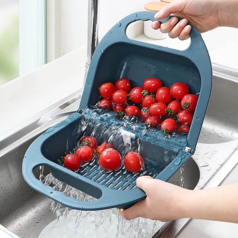 Collapsible Kitchen Sink Basket - Pexav