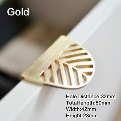 Stylish Leaf Design Kitchen Cabinet Knobs