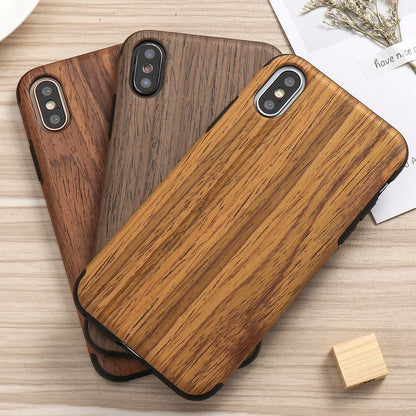 Vintage Wooden iPhone Phone Case - Pexav