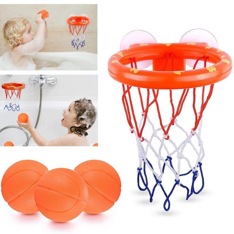 Fun Rubber Duck Bath Basketball Set - Pexav