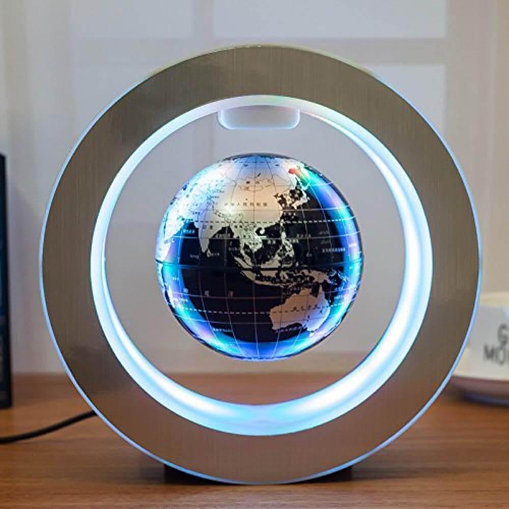 Unique Suspended Globe LED Desk Lamp - Pexav
