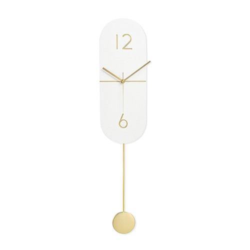 Classic Wooden Swing Wall Clock